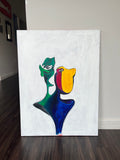 Two-Faced — Cubist Portrait