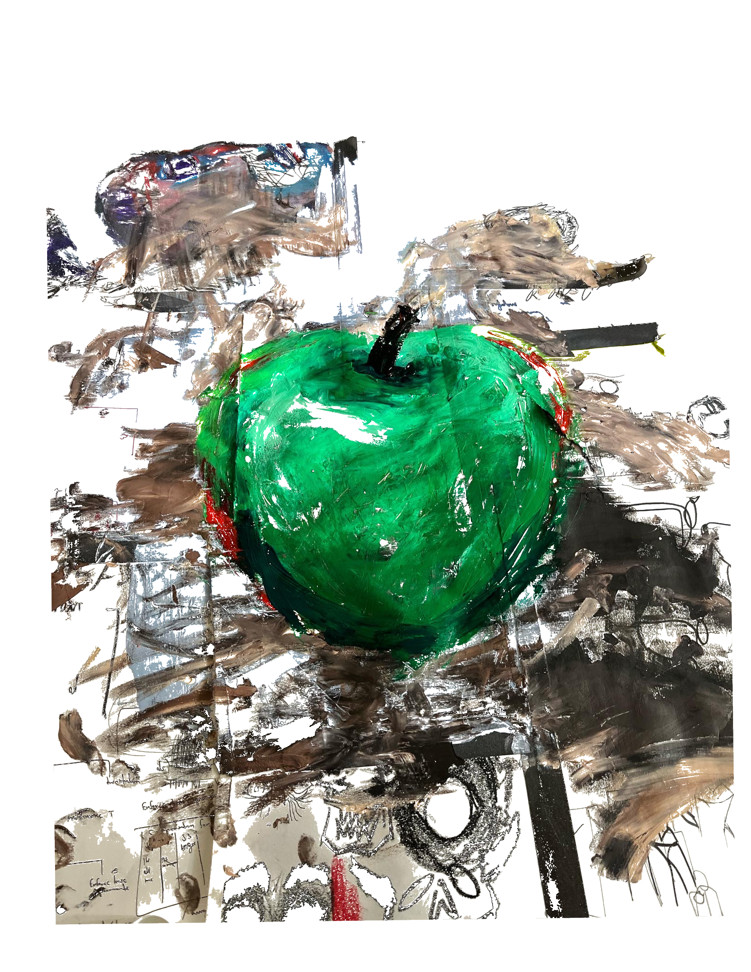 Green Apple — Three Studies